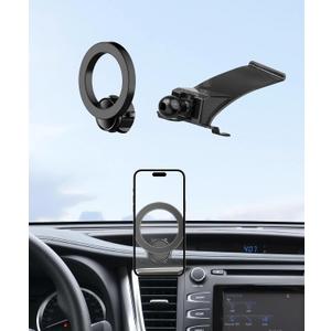 Car Phone Holder for 2014-2019 Toyota Highlander Accessories, 360° Rotation Phone Mount Compatible with MagSafe, Cell Phone Holder Does Not Affect Air Vent