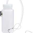 Mission Automotive Brake Bleeder Kit - 16 Oz, White - Brake Fluid Bleed Kit & Magnetic Bleeder Bottle with Lanyard