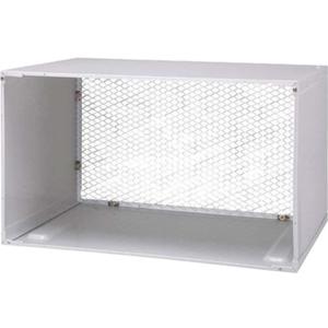 LG Stamped Aluminum Rear Grille for 26-Inch Wall Sleeve for Through-the-Wall Air Conditioners, Optional Accessory for AC Wall Sleeve, Durable Protection for Wall Mounted AC Unit, Silver Metallic