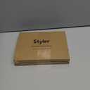 2 x Stylor Baby's First Christmas Ornament 2025 - DIY Crystal Glass Handprint Keepsake, for Newborn Boy or Girl, My 1st Xmas Tree Hanging Decoration (Handprint Tree)