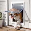 Dog Door Replacement Flaps - Extra Large Measures 10.5" x 15", Doggie Door Flap Compatible with Ideal Pet Products Designer Series Pet Door- Replacement Flap, Less Shrinkage, Weather Resistant