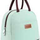 BALORAY Lunch Bag for Women Men Insulated Lunch Box for Adult Reusable Lunch Tote Bag for Work, Picnic or Travel (Mint Green)