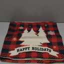 Set of 3 Zip Side Pillow Covers Christmas #2