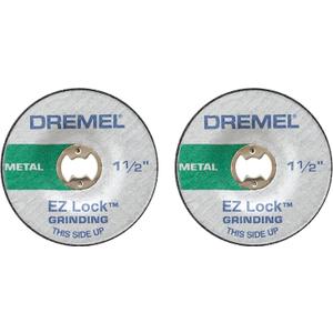 Dremel EZ541GR Aluminum Oxide Grinding Wheel (2-Piece)