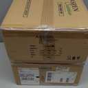 2 Pcs 6'' White Mushroom Ceil Lamp Shade Actual 5-1/2'' Fitter Mushroom Light Globes Light Fixture Cover Lampshade Replacement for Pendant Light Home Bedroom Living Room Decoration