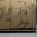 Power Tower Adjustable Height Pull Up & Dip Station Multi-Function Home Strength Training Fitness Workout Station for Home Gym