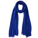 THEHAOTAO Women's Cotton Blend Scarves Light Soft Solid Long Scarf Gauze Wrap Shawl 8027 (Red)