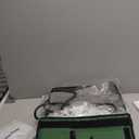 Heated Cat House for Outside with Smart Pet Camera, Highly Elevated with Escape Door, Insulated Waterproof Outdoor Cat House Shelter for Feral Stray Barn Cat (Army Green, 25.6"x16.5"x18.5")