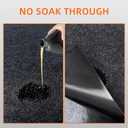 17 x 7.4 Ft Extra Large Garage Floor Mat, Premium Oil Leaks Absorbent Oil Spill Mat,Waterproof Backing Garage Mat,Reusable, Washable, Protects Floor,DurablePE