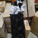 PGM 15 Pieces Men's Complete Golf Club Set for Right Handed Size: Length: Standard Style Name: 15 Pieces - Steel