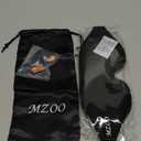 MZOO Luxury Sleep Eye Mask for Side Sleeper Men Women, Zero Eye Pressure 3D Sleeping Mask, Light Blocking Patented Design Night Blindfold, Soft Eye Shade Cover for Travel, Black