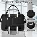 Travel Duffel Bag, Sports Tote Gym Bag, Shoulder Weekender Overnight Bag for Women