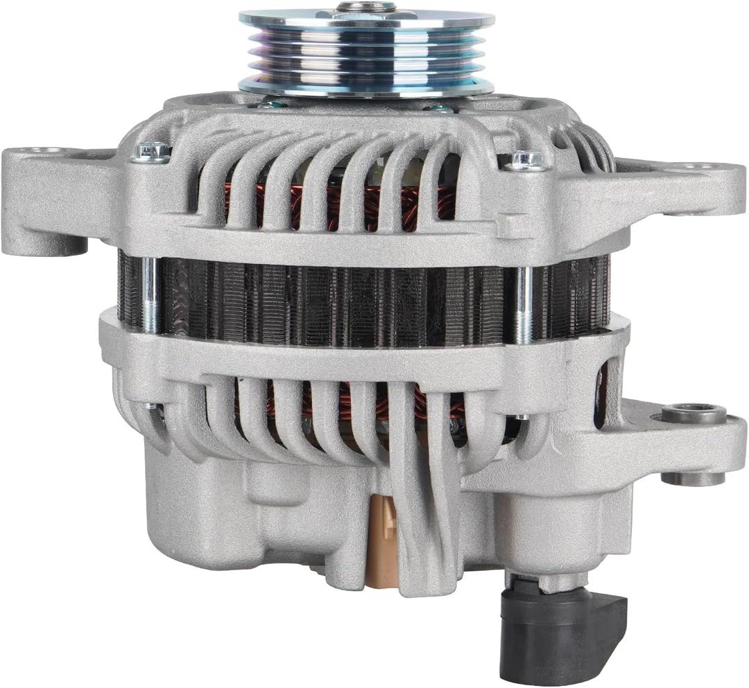 New Alternator for Chrysler PT Cruiser L4 2.4L 2003 2004 2005, Dodge Neon 2.0L 2004-2005, Naturally Aspirated, A2TG0191, 334-1514, 400-48070, 5033253AA, AMT0198, 13995N