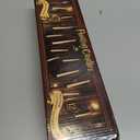 Halloween Decorations - Floating Candles with Wand - 12 Pcs Magic Flickering Warm Light Flameless Floating LED Candle Christmas Decor - Stocking Stuffers for Indoor Classroom Bedroom Party