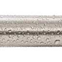 Ivilon Tension Curtain Rod - Spring Tension Rod for Windows or Shower, 24 to 36 Inch. Brushed Nickel