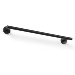 18 Inch Towel Bar for Small Bathroom, Matte Black, Thicken SUS304 Stainless Steel Towel Racks, Wall Mounted