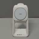 3 in 1 Charging Station for iPhone, Magsafe Wireless Charger with Cooling Fan for iPhone 16 15 14 13 12 Series & Apple Watch Charger 10/Ultra 2, Wireless Charging Station for AirPods 4/3/Pro/Pro 2