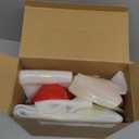 Tioncy 2 Set Heart Shaped Bowls and Plates Set Ceramic Valentine Dinnerware Dish Bowls Dinner Salad Dessert Appetizer Plates for Valentine Wedding Anniversary Baking Kitchen Party Supplies(Red)