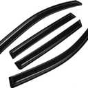 Tape-On Rain Guards Window Visor Fit for 2016-2022 Honda Pilot Window Vent Deflector Visors 4 Pcs-94557
