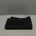 Fowooyeen Outdoor Door Mat, 30'' x 17'' Silicone Scraper, Non-Slip Washable Weatherproof Entrance Mat, Low-Profile Shoe Cleaner for Indoor or Outdoor Use, Black