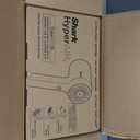 Shark HD120BRN Blow Dryer HyperAIR Fast-Drying with IQ 2-in-1 Concentrator, Styling Brush, and Curl-Defining Deep Diffuser Attachments, Ionic, No Heat Damage, for All Hair Types, Stone