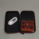 R36MAX Retro Handheld Game Console, 4.0 Inch IPS Screen, 64GB Memory, Portable Arcade Video Gaming Console Gift for Adults, Maple Leaf red