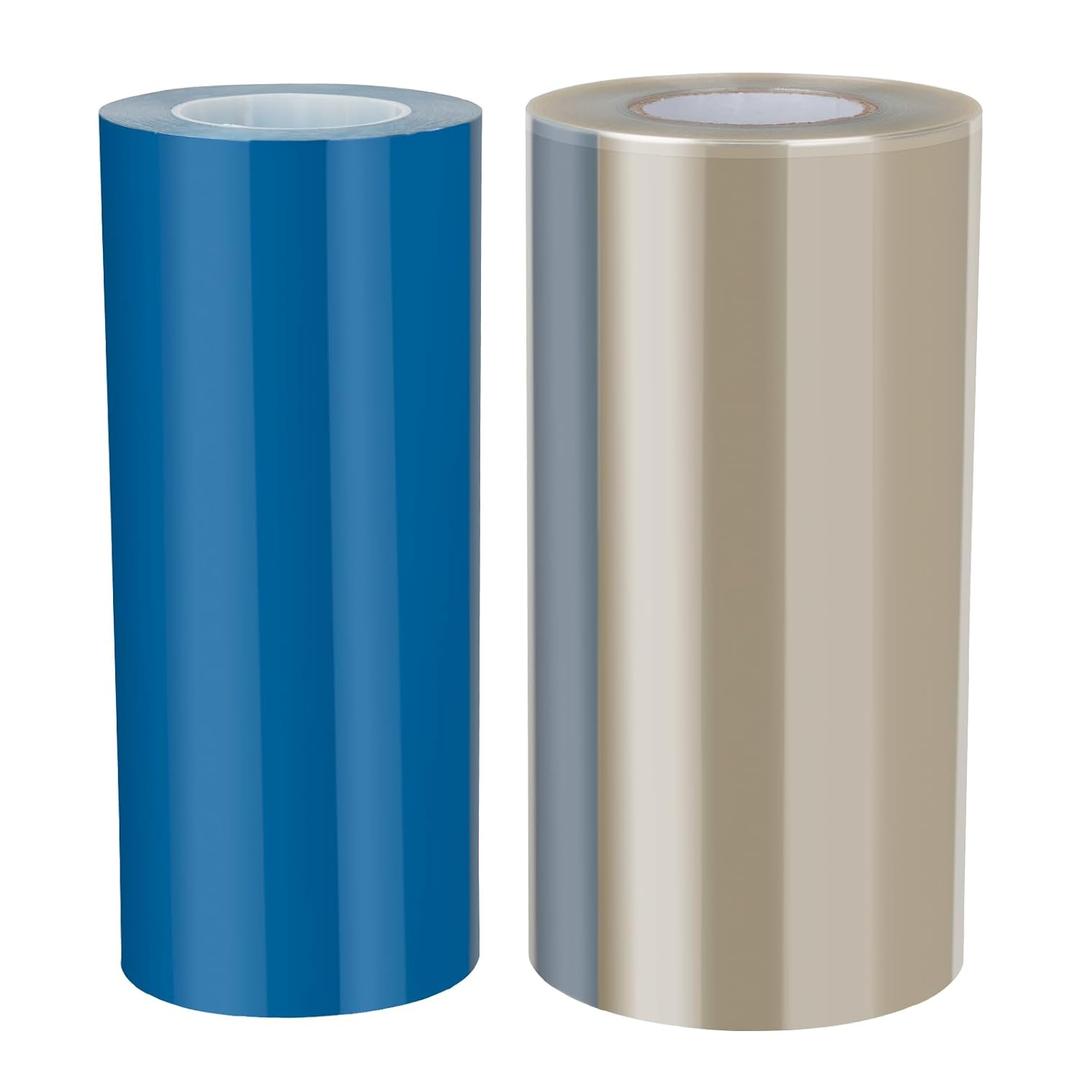 A3 UV DTF AB Film 12in×328ft for A3 UV DTF Sticker Printer UV DTF Printer Direct Print On Sticker 1 Roll 100M A Films + 1 Roll 100M B Films