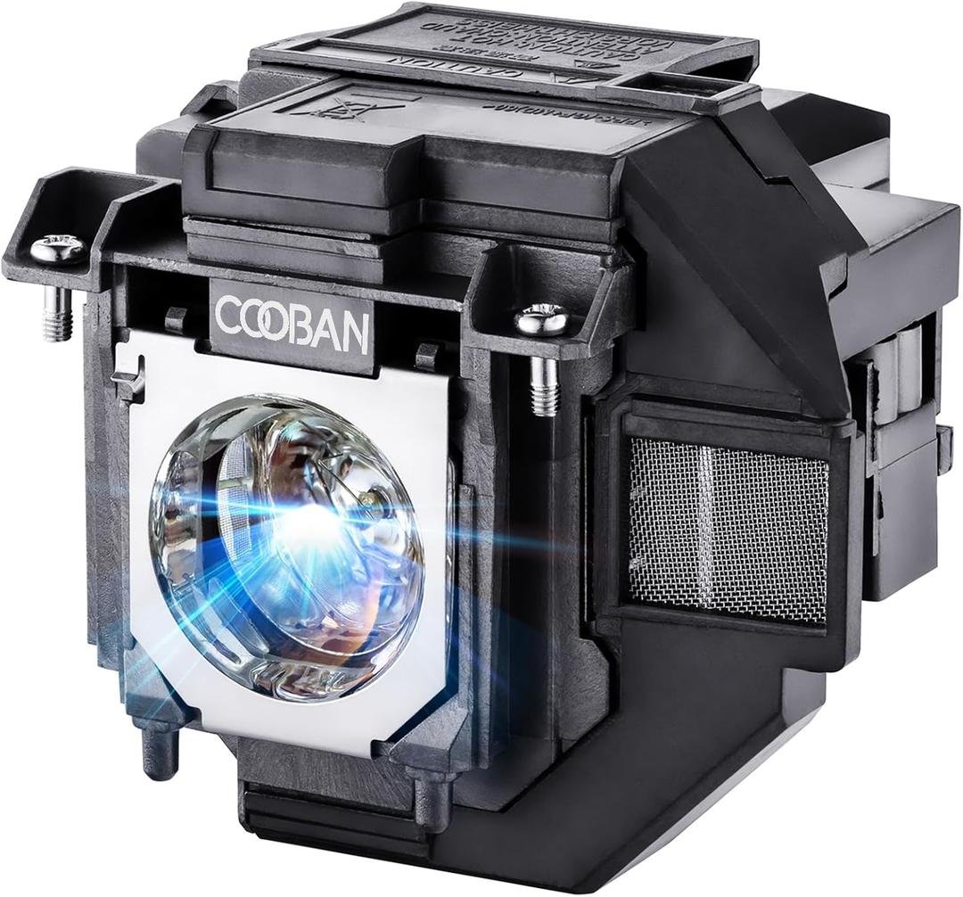 COOBAN for ELPLP96 Replacement Projector Lamp Bulb for Epson Powerlite Home Cinema 2150 2100 1060 760HD 660 VS250 VS355 VS350 EB-X39 EX5260 EX9220 EH-TW650 EH-TW5650 EX3260 V13H010L96 Projector Lamp