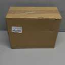 Sinboun Hanging File Organizer Letter-Size File Holder Filing Box Includes 5 Hanging Folders - Metal Mesh Magazine Letter Storage Cabinets File Cart for Office Home School, No Assembly Required