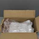 50 Pack Velvet Baby Hangers Non-Slip Clothes Hanger with Swivel Hooks, Space Saving Infant Toddler Closet Organizers, Ultra Thin Durable Child Hangers for Nursery, Kids, Children Wardrobe (11.8inch-50pack, White)