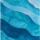 Travelkin Luggage Covers For Suitcase Tsa Approved,Suitcase Cover Protector Fit 18-32 Inch Luggage (Blue Wave, XL)