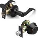Dorence Combo Lock Set - 6461ORB+7301ORB Oil Rubbed Bronze