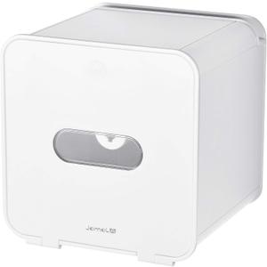 Toilet Paper Holder- JOMOLA Pet Proof Toilet Paper Holder Adhesive Roll Toilet Paper Dispenser with Phone Shelf Wall Mounted Toilet Tissue Holder White