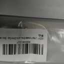 2-Pack Frameless Shower Door Bottom Seal Strip for 3/8'' Thick Glass