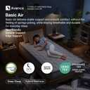 Avenco SleepSphere 6 Inch Twin Mattress, Twin Size Mattresses with Innerspring for Pressure Relief, Foam and Spring Hybrid Colchones Breathable Cover CertiPUR-US Certified Bed Mattress in a Box