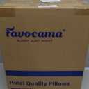 Favocama Pillows Standard Size Set of 4 Hotel Collection Bed Pillow for Sleeping Pillows 4 Pack for Back, Stomach or Side Sleepers Soft and Supportive Washable Pillow for Bedroom