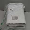 MOPALL Slim Bathroom Trash Can with Lid - 1.9 Gallon Dual-Way Opening (Step Pedal & Press Top) Small Trash Can for Narrow Spaces, Rust-Proof Wastebasket Small Garbage Can for Bathroom, Bedroom, Office