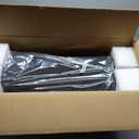 NVX QB10SPA 10" 1200W (350W RMS) Shallow Slot Ported Powered Subwoofer Enclosure  Built-in Amplifier, Metal Grille, Remote Bass Knob, Easy to Install in Cars & Trucks