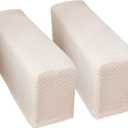Yoovat Couch Arm Covers Sofa Arm Cover armrest Covers for Sofa Couch Armrest Cover Chair Arm Cover Set of 2 (Texture-Pinkish Beige,Large (Set of 2))