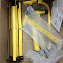 LED Work Lights with Stand, 21000 Lumen, 2-Head Adjustable Work Light, Waterproof Foldable Tripod, 6,500 Kelvin, Extended Cord for Outdoor & Indoor Job Sites, Workshops, Construction, Garage Lighting