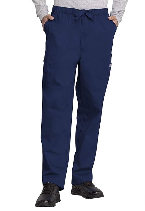 Cherokee Men's Originals Cargo Scrubs Pant, Navy, XL