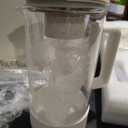 Reverse Osmosis Water Filter Countertop, 6 Stage Ro Water Filtration System with Remineralization Glass Pitcher, 4:1 Pure to Drain, TDS Displaying, 4L Capacity Tank for Home Office(Warm White)