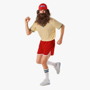 Morph Running Costumes For Men With Wig Running Halloween Costumes For Men Runner Funny Size M