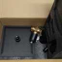 Black Tub Shower Faucet Set Complete with 8-Inch Rainfall Shower Head and Tub Spout Included Shower Valve Tub Shower Trim Kit Matte Black