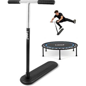Limit LMTJ01AZ Pro Trampoline Scooter for Teens Adults and Kids Practice Scooter Tricks Adjustable Height for Beginners or Pros Indoors and Outdoors