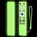 LEFXMOPHY Glow Cover for ERF6A80 ERF6G80H ERF6F80H Voice Remote for Hisense U6 U7 U8 U9 Series 4K Smart TV 2024 Green Silicone Case - Lime Green