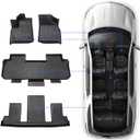 Sunsdrew Floor Mats for 2018-2023 Chevy Traverse Accessories (7 Seats Only)