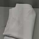 Pico Textiles 1 Yard White Poly Cotton Twill Fabric - 65% Polyester 35% Cotton - 60" Wide - Sold by The Yard - for Pants, Jackets, Skirts, Upholstery, and Work Uniforms