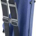 Alto Saxophone Case, Professional Nylon with Backpack Straps, Lightweight Durable Tenor for Alto Sax, Accessories Storage (blue)
