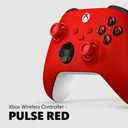 Xbox Wireless Gaming Controller | Pulse Red | Console, PC, & Android | Textured Grip | Wireless, Bluetooth, USB-C Connectivity